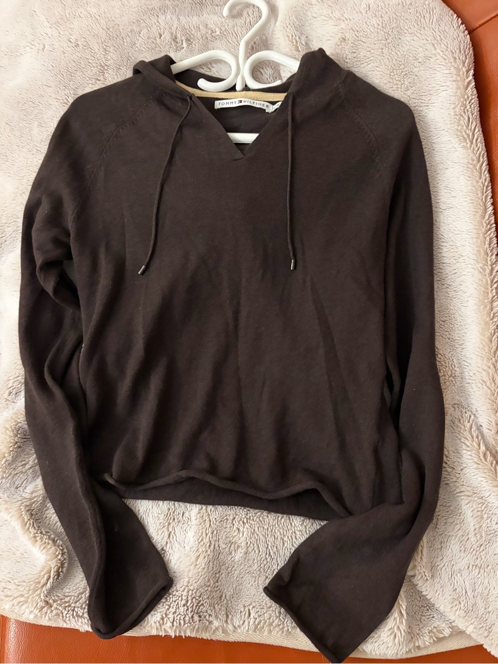 Tommy Hilfiger Brown Hoodie Like New